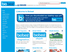 Tablet Screenshot of biobest.co.uk